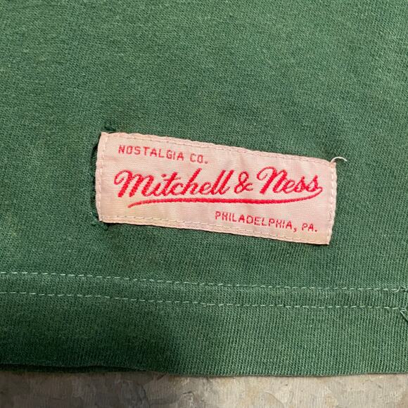 Green Bay Packers Nostalgia Mitchell & Ness Shirt Mens Medium Vintage Y2K Retro - Picture 4 of 12